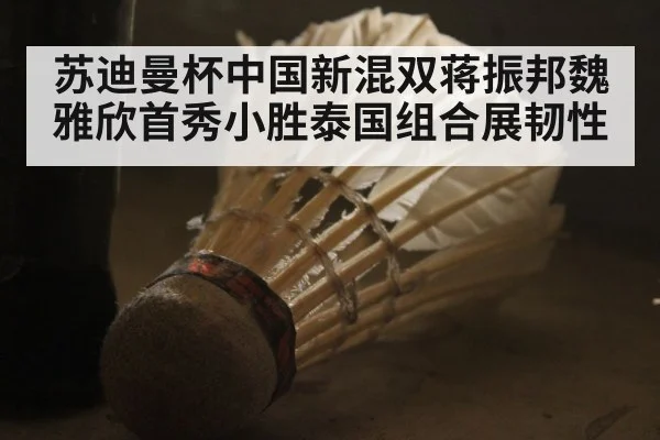 苏迪曼杯中国新混双蒋振邦魏雅欣首秀小胜泰国组合展韧性